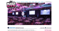 Desktop Screenshot of magenboys.com
